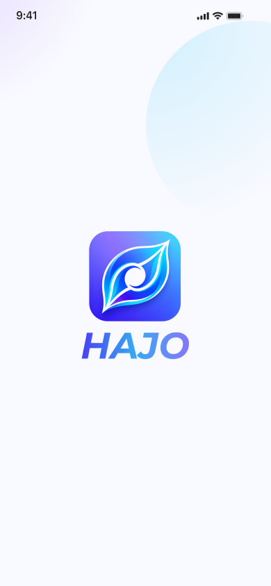 Hajo splash screen